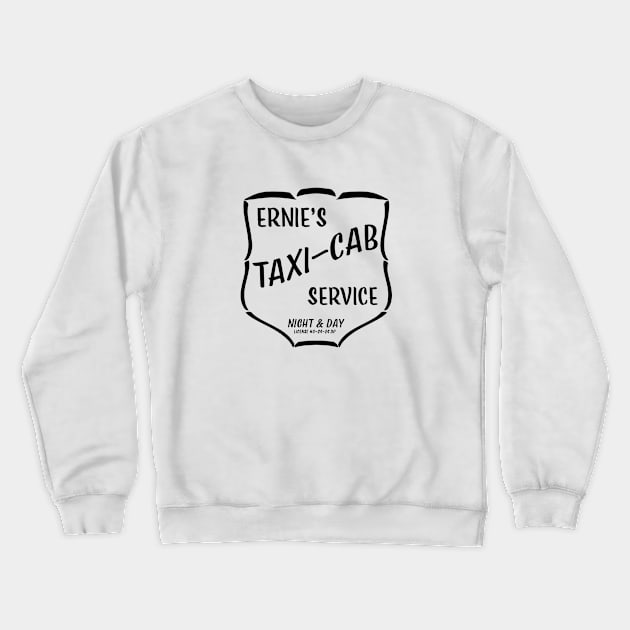 Ernie's Taxi-Cab Service Crewneck Sweatshirt by Vandalay Industries